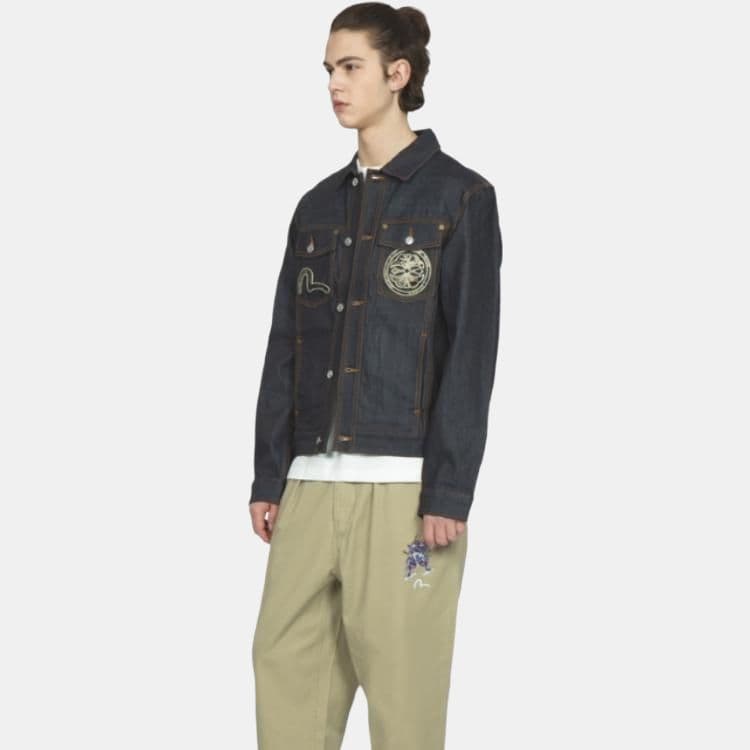 Джинсовая куртка EVISU SS23 Logo - изображение 6