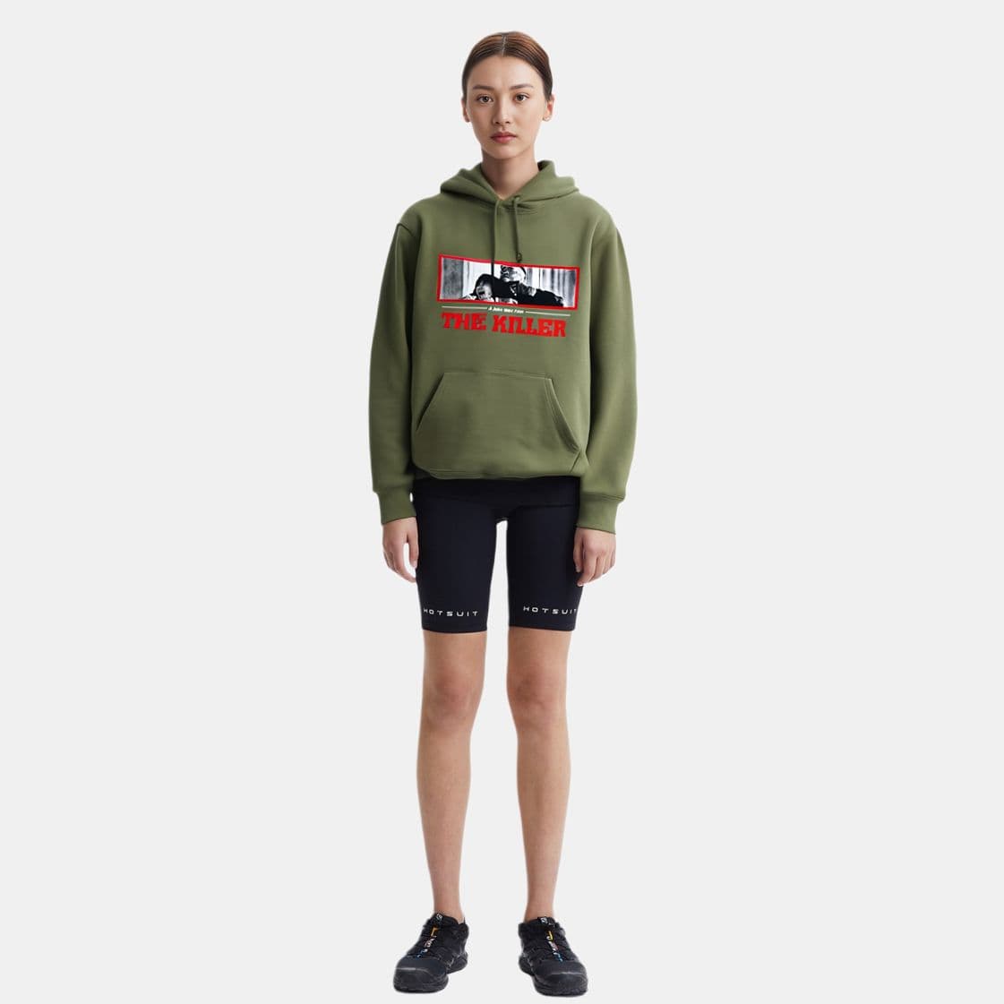 Кофта Supreme FW18 The Killer Hooded Sweatshirt Light Olive - изображение 3