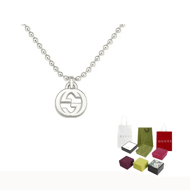 Ожерелье GUCCI Interlocking G Necklace - изображение 5