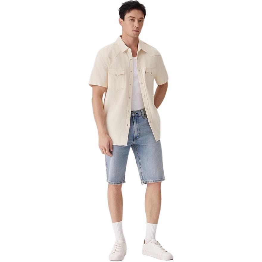 Джинсовые шорты Levis Denim Shorts Blue - изображение 5