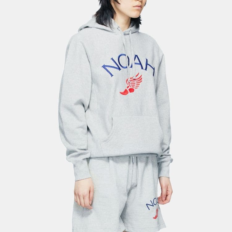 Худи NOAH Winged Foot Embroidered Hoodie Logo - изображение 5