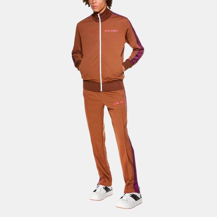 Куртка Palm Angels SS21 College Jacket Brown - изображение 5