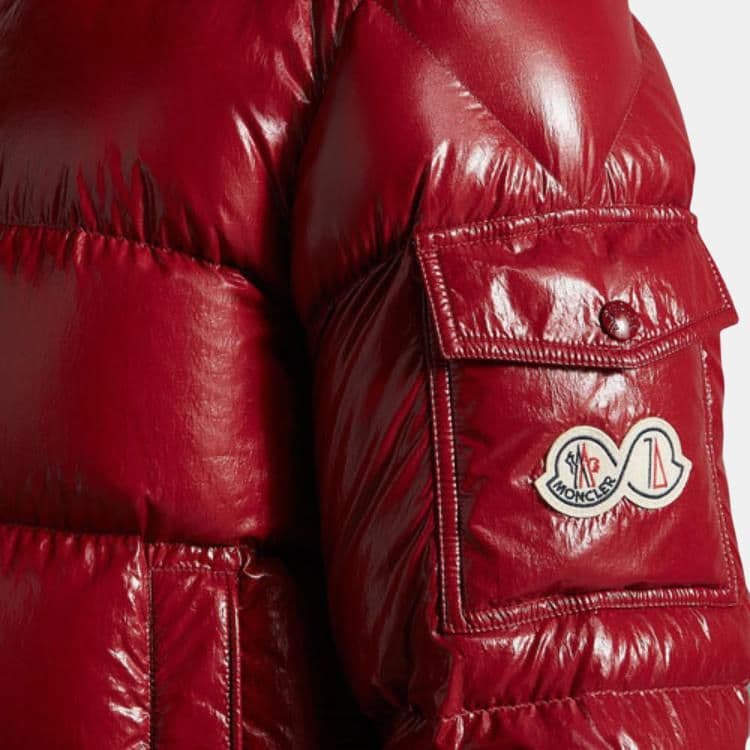 Зимняя куртка Moncler FW22 Red Down Jacket - изображение 7