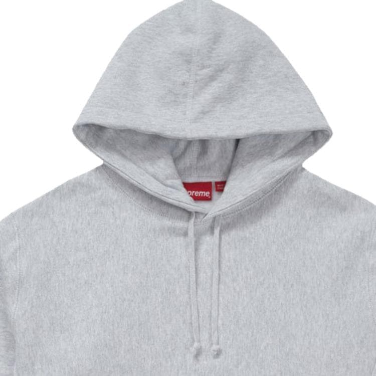 Кофта Supreme FW18 Gradient Sleeve Hooded Sweatshirt Ash Grey - изображение 2