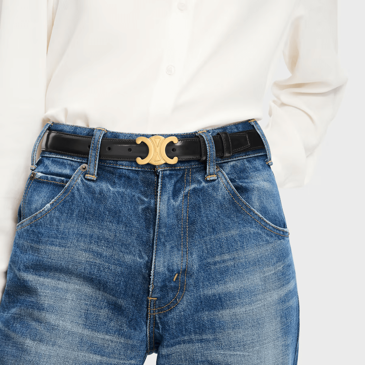 Ремень CELINE Triomphe Belt - изображение 6