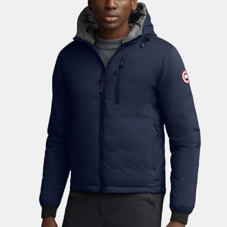 Зимняя куртка Canada Goose Lodge Ocean Blue - изображение 6