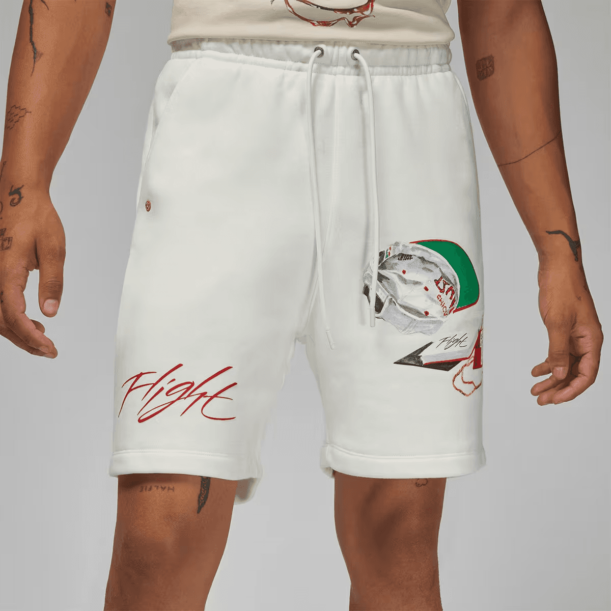 Шорты Jordan Fit White Shorts - изображение 7