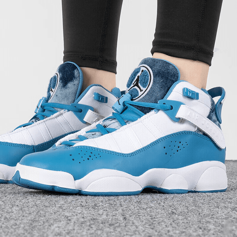 Кроссовки для баскетбола Jordan Air Jordan 6 Rings Denim GS - изображение 4