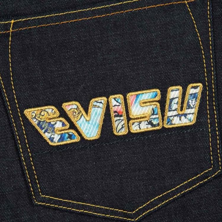 Штаны EVISU Denim Cropped Jeans — фото 4