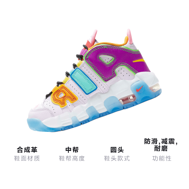 Кроссовки для баскетбола Nike Air More Uptempo BP - изображение 3