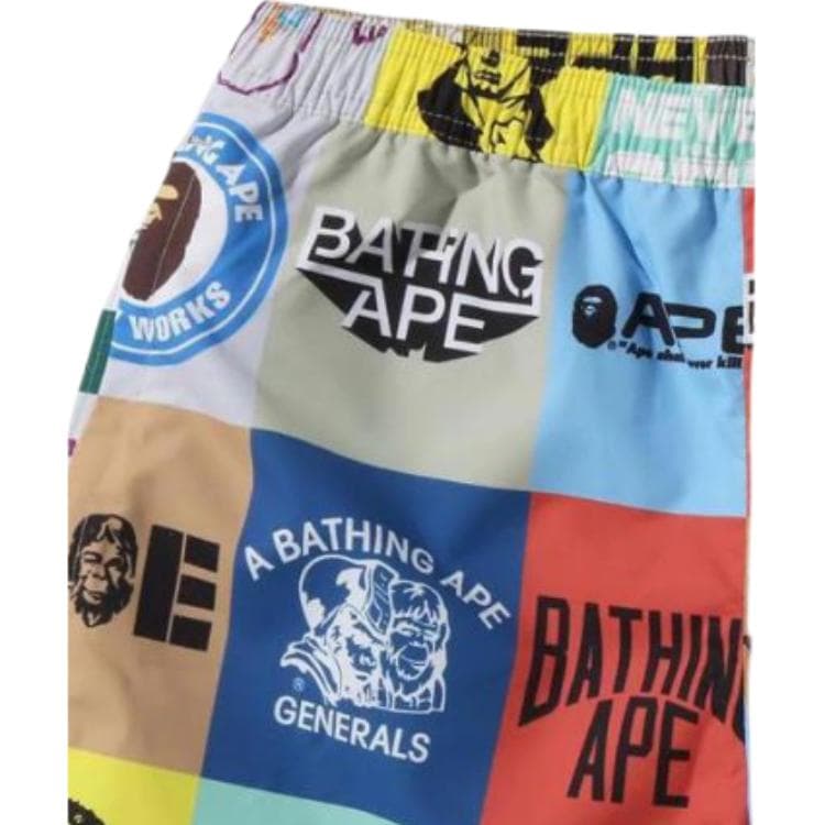 Шорты BAPE Classic Logo Beach Shorts - изображение 5