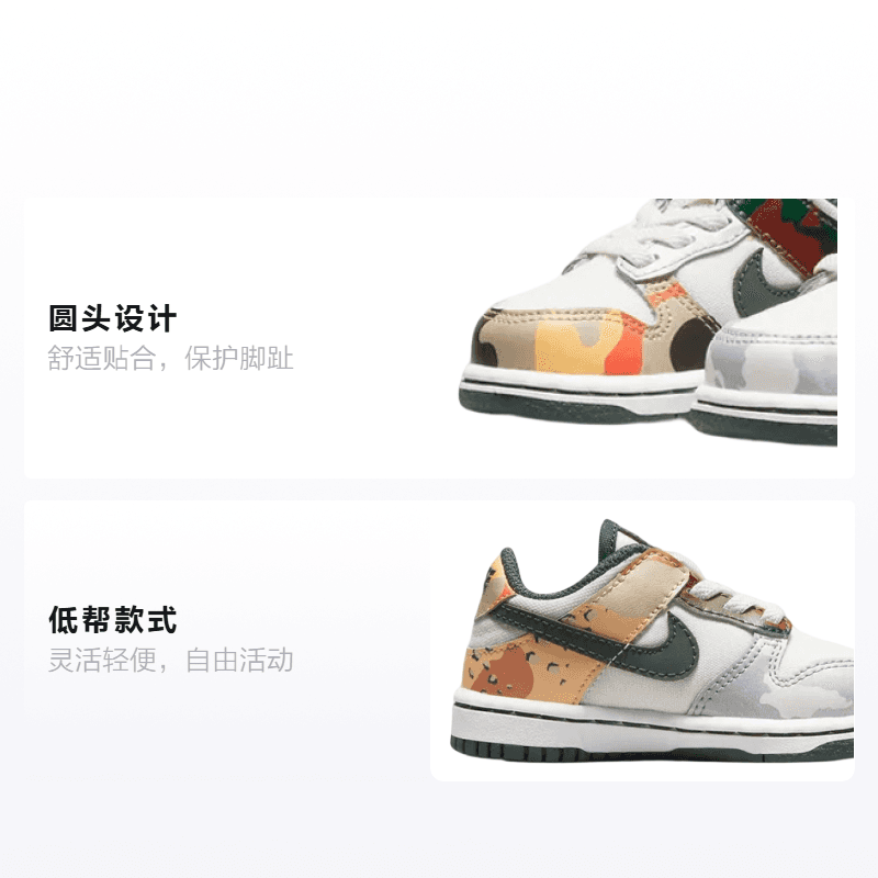 Кроссовки Nike Dunk Low SE "Sail Multi-Camo" - изображение 2