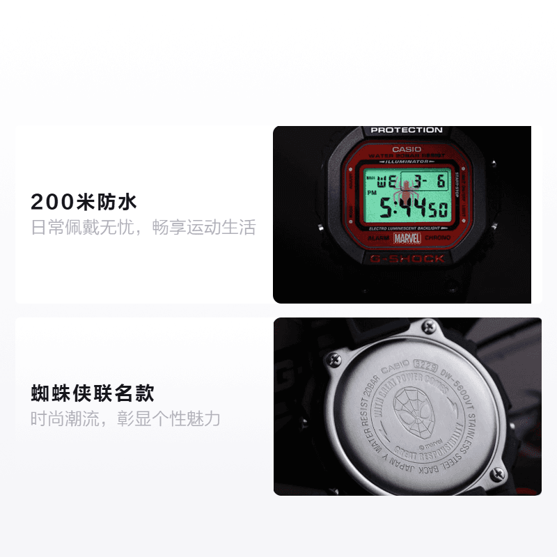 Часы CASIO G-SHOCK DW-5600SPIDER-1PR - изображение 2