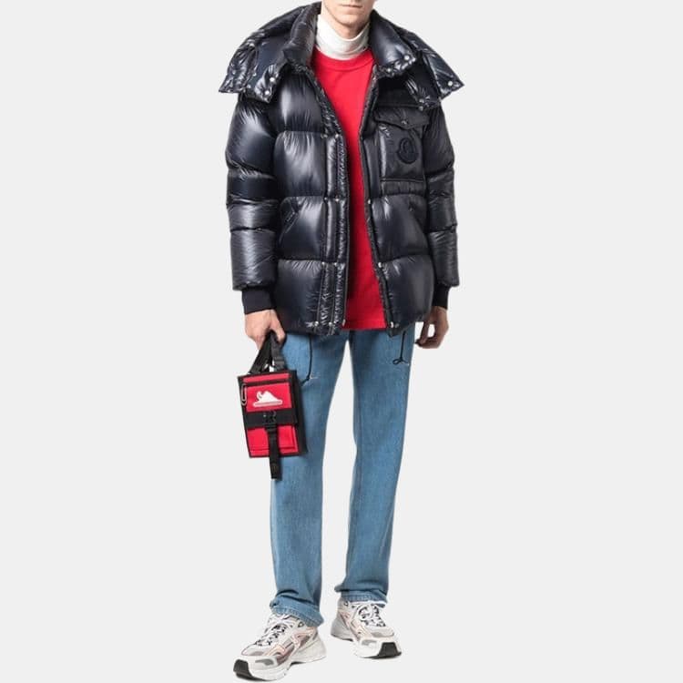Зимняя куртка Moncler Lamentin Navy - изображение 3