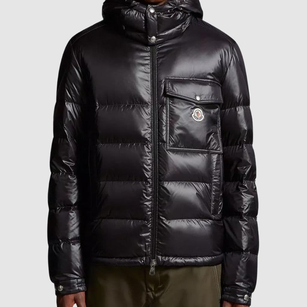 Зимняя куртка Moncler Wollaston Black - изображение 3