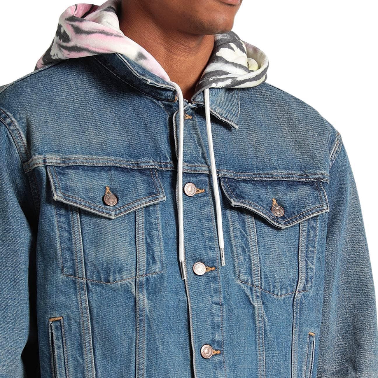 Джинсовая куртка Celine SS23 Logo Denim Jacket - изображение 5