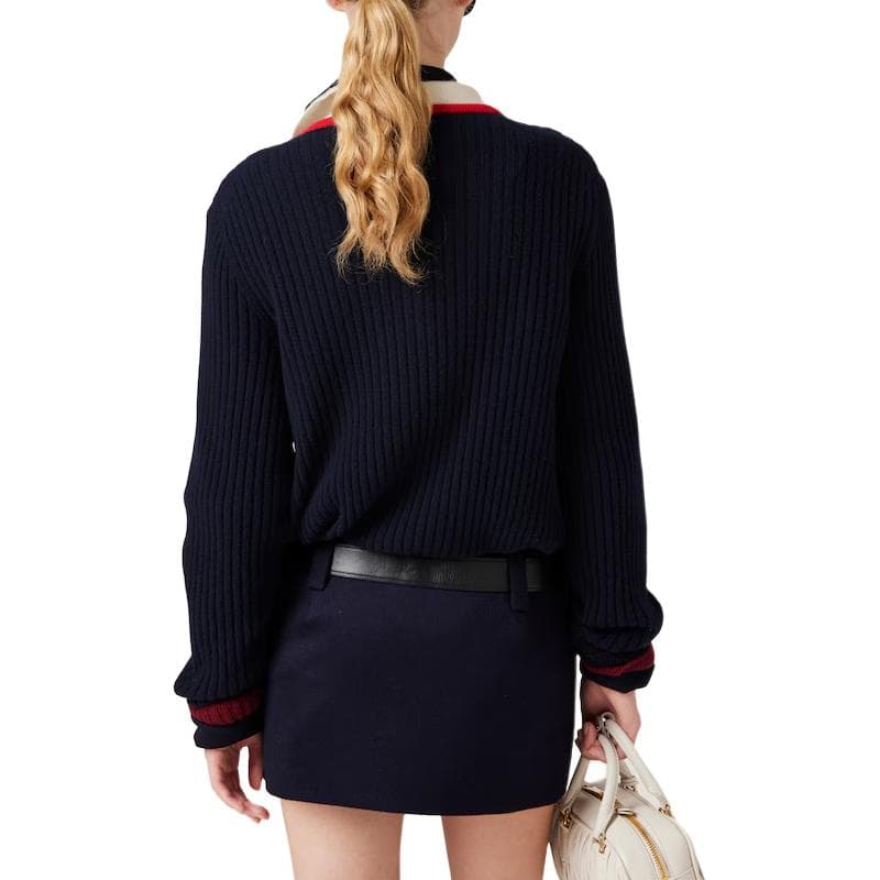 Юбка Miu Miu Velvet Texture Mini Skirt - изображение 5