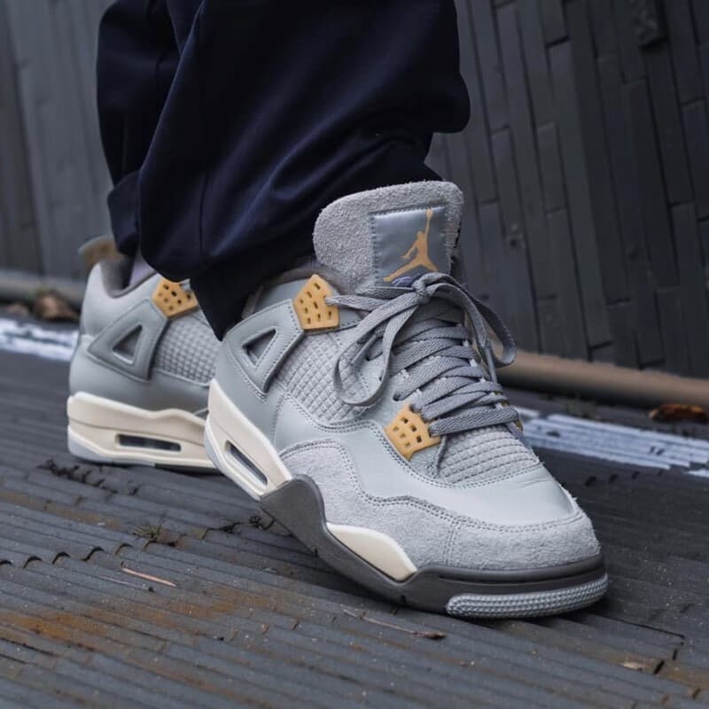 Кроссовки для баскетбола Jordan Air Jordan 4 SE "Craft" GS - изображение 6