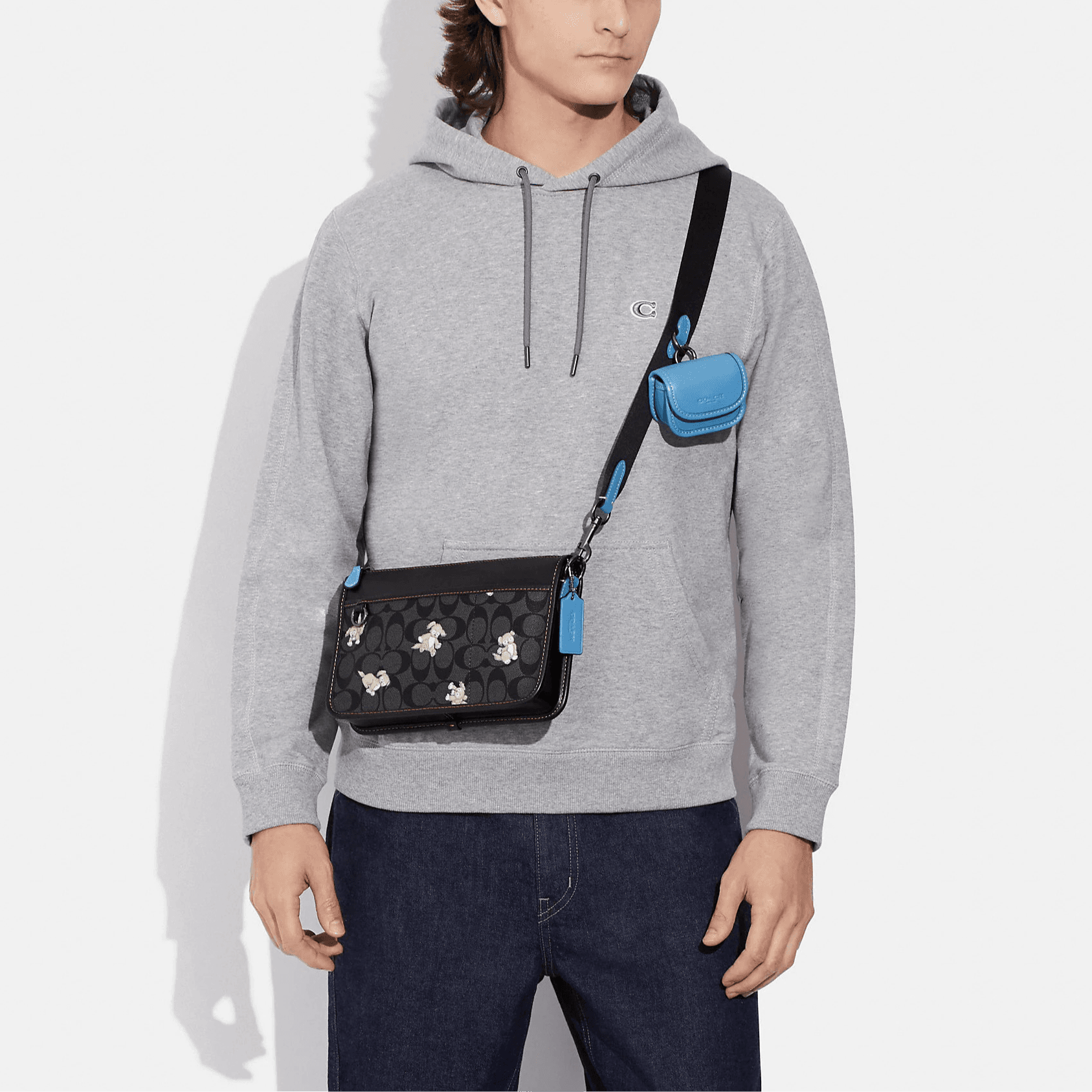 Сумка через плечо COACH Heritage 25 - изображение 4