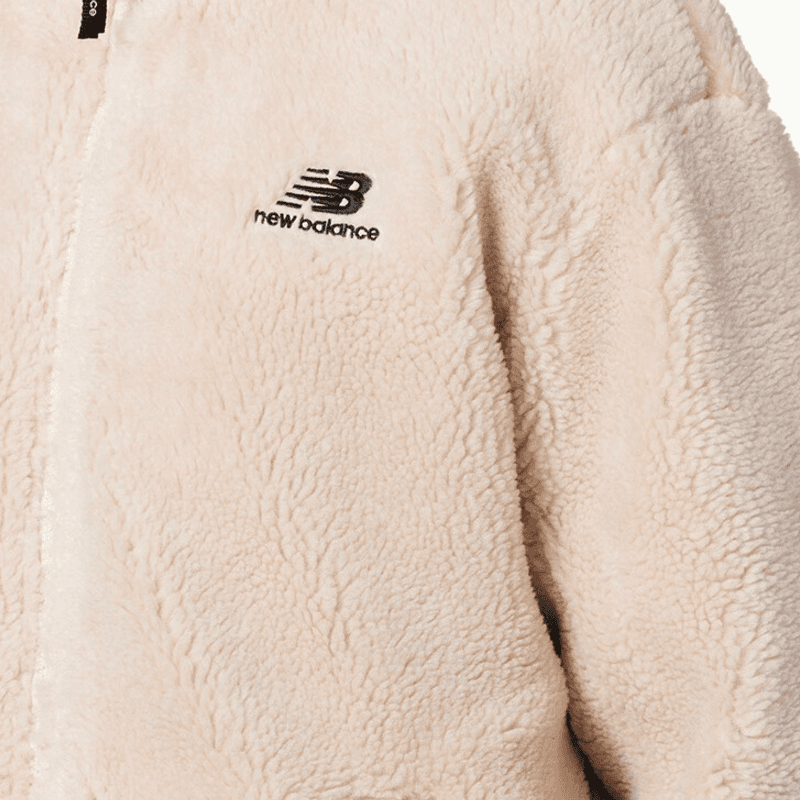 Куртка New Balance Letter Zip Fleece Jacket - изображение 6