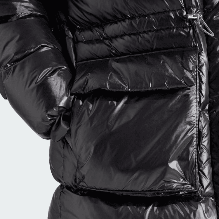 Пуховик adidas Originals Puffed Long Fur Jacket - изображение 4
