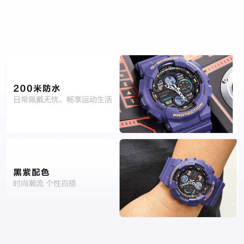 Часы G-SHOCK GA-140-6APRBS - изображение 2