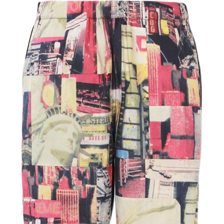 Штаны Supreme x Comme des Garcons SHIRT Patchwork Skate Pant - изображение 3