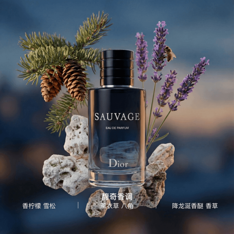 Dior Sauvage Travel Set Amber Wood - изображение 3