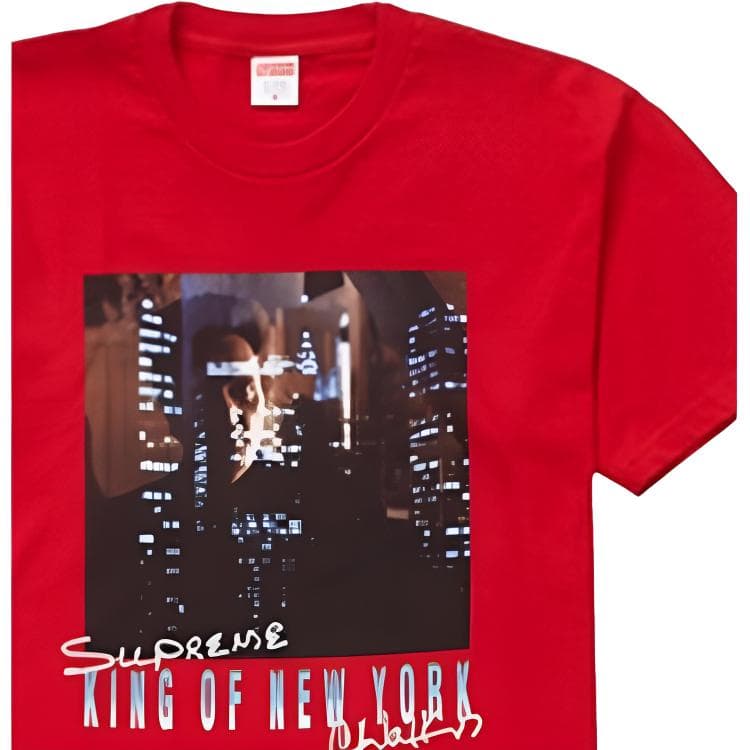 Футболка Supreme SS19 Christopher Walken King Of New York Tee Red T - изображение 2