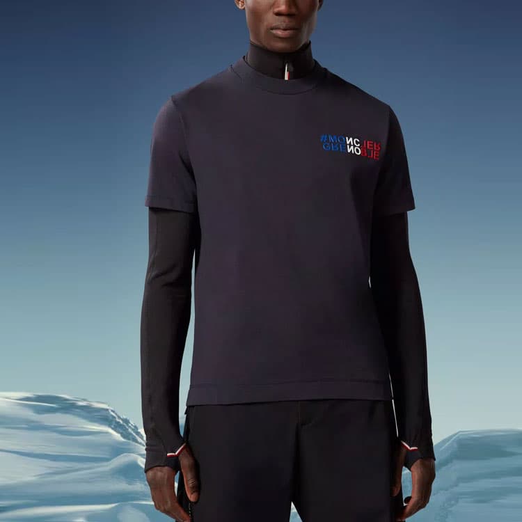 Футболка Moncler Grenoble SS23 LogoT - изображение 2