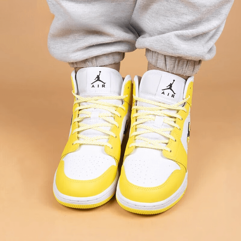 Кроссовки для баскетбола Jordan Air Jordan 1 Mid SE GS - изображение 5