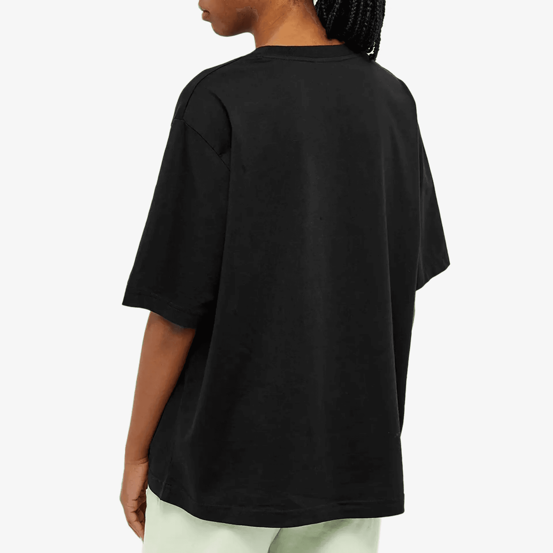 Футболка Acne Studios SS23 Crew Neck T-Shirt Black - изображение 5
