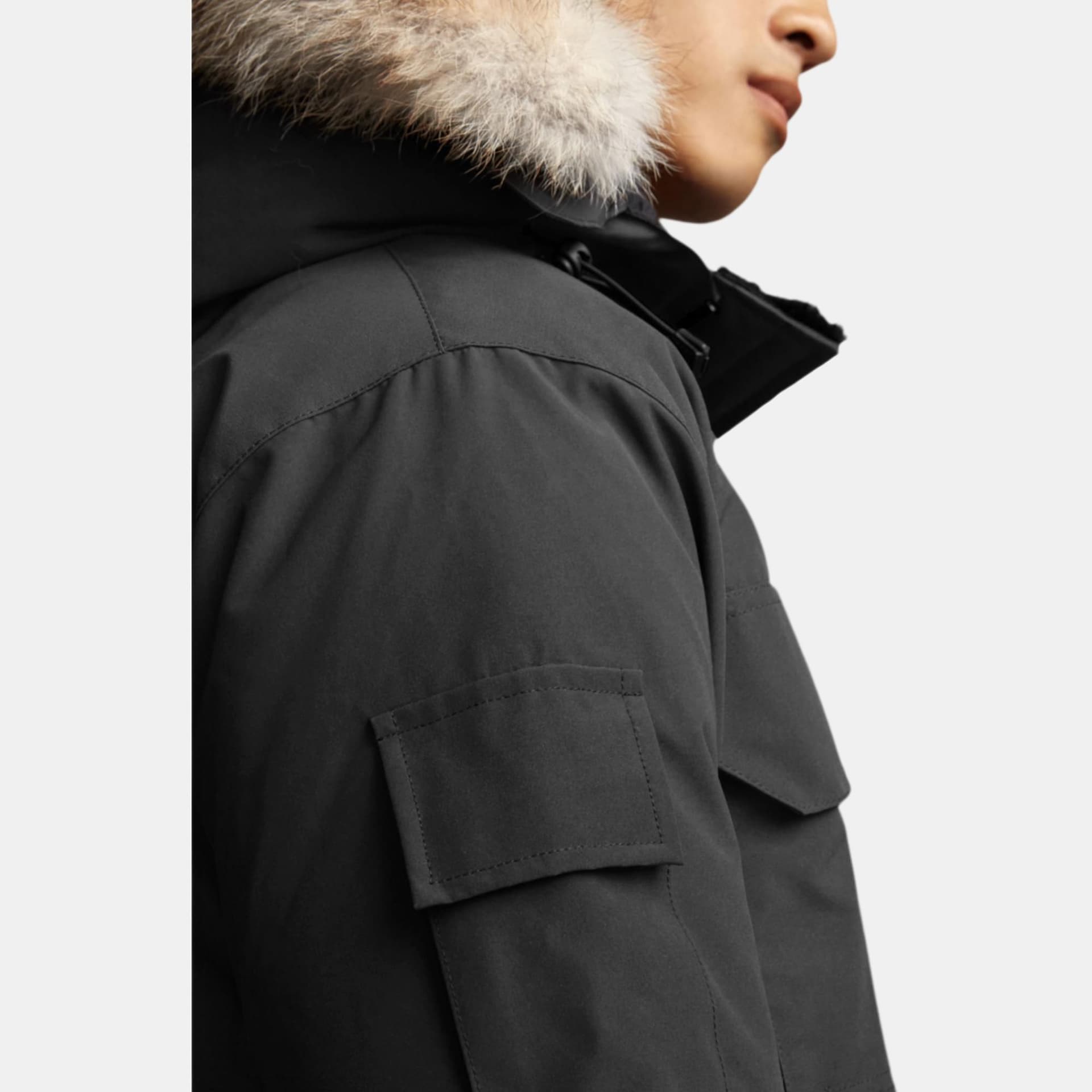 Зимняя куртка Canada Goose Expedition Parka Graphite - изображение 7