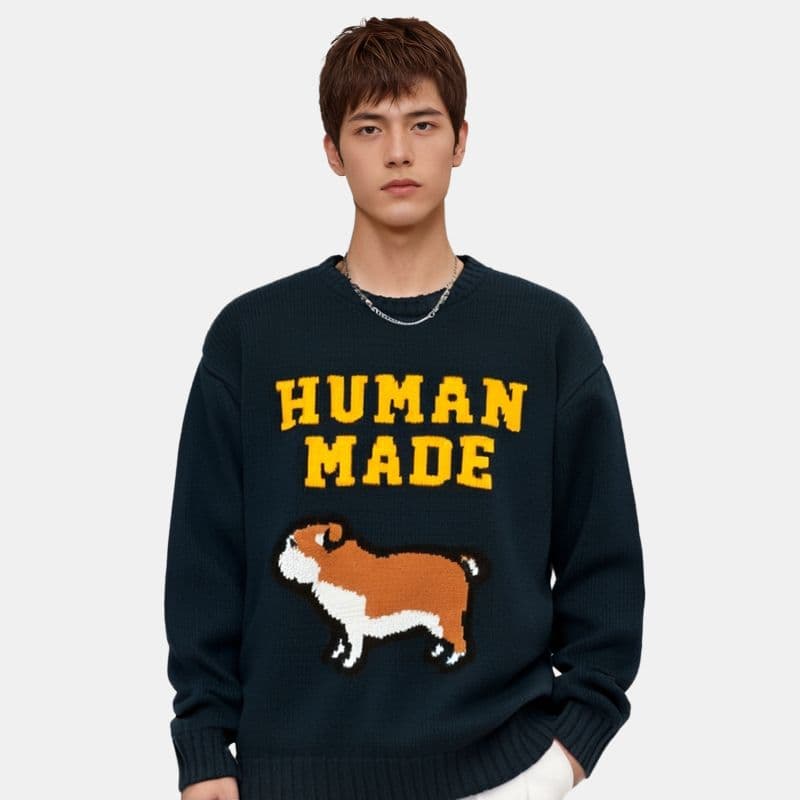 Кофта HUMAN MADE SS22 Logo - изображение 3