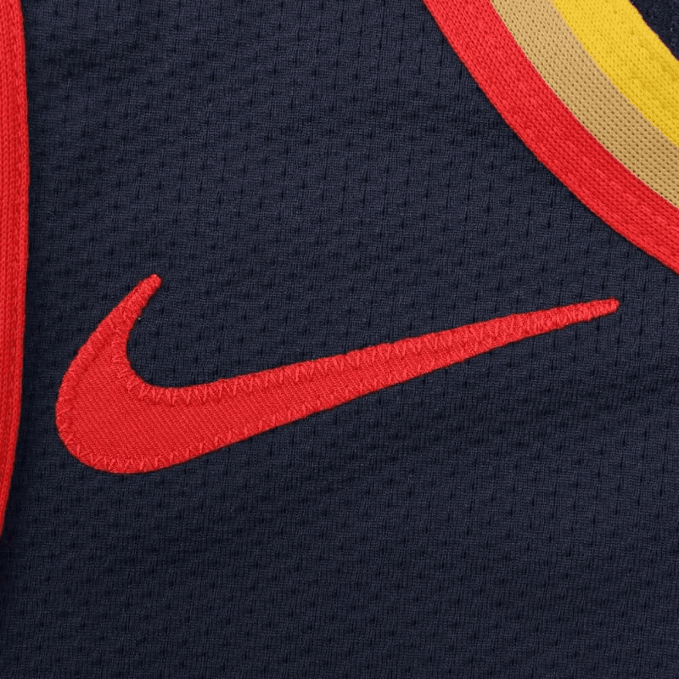 Баскетбольная майка Nike x NBA GSW DFADV ATH JSY CE 24 30 Navy - изображение 3