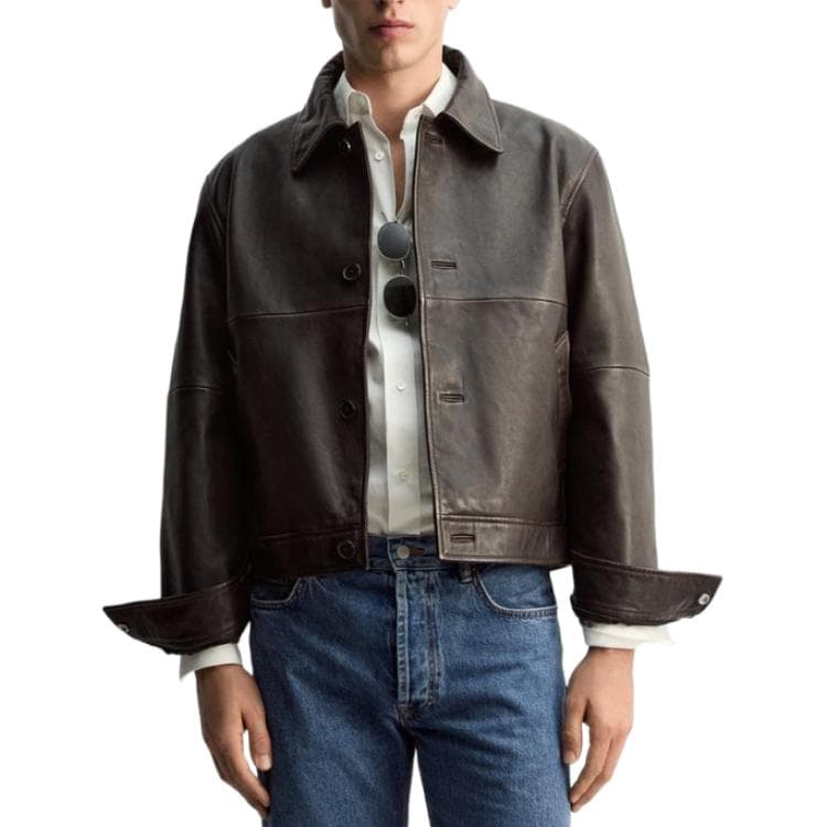 Кожаная куртки ZARA - изображение 5