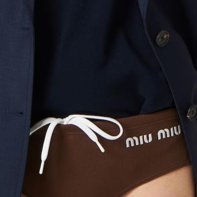 Miu Miu SS24 Brown Bikini - изображение 3