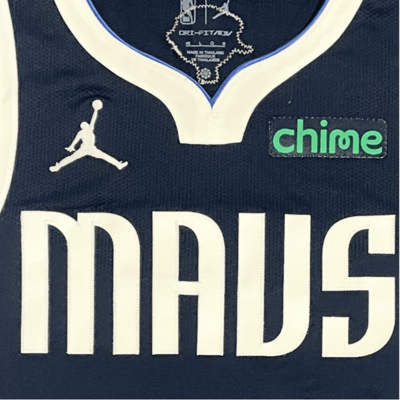 Баскетбольная майка Jordan x NBA Mavericks Kyrie 2023/2024 Navy - изображение 4