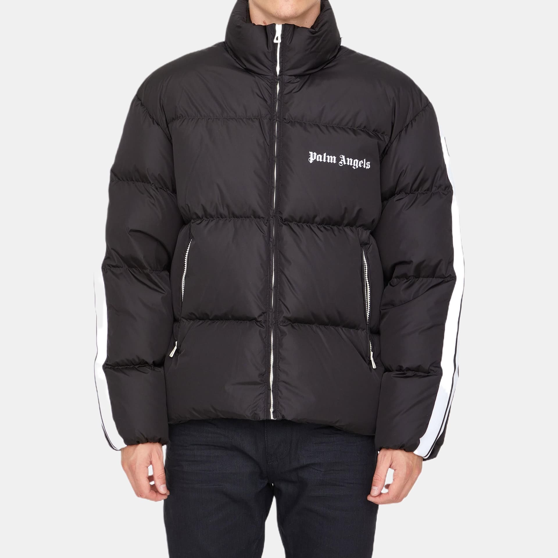Зимняя куртка Palm Angels FW22 Black - изображение 3