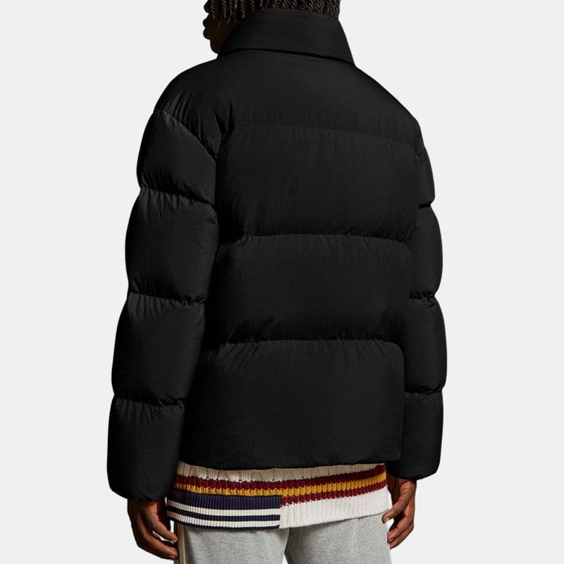 Зимняя куртка Moncler x Palm Angels FW23 Nylon Down Jacket Black - изображение 2