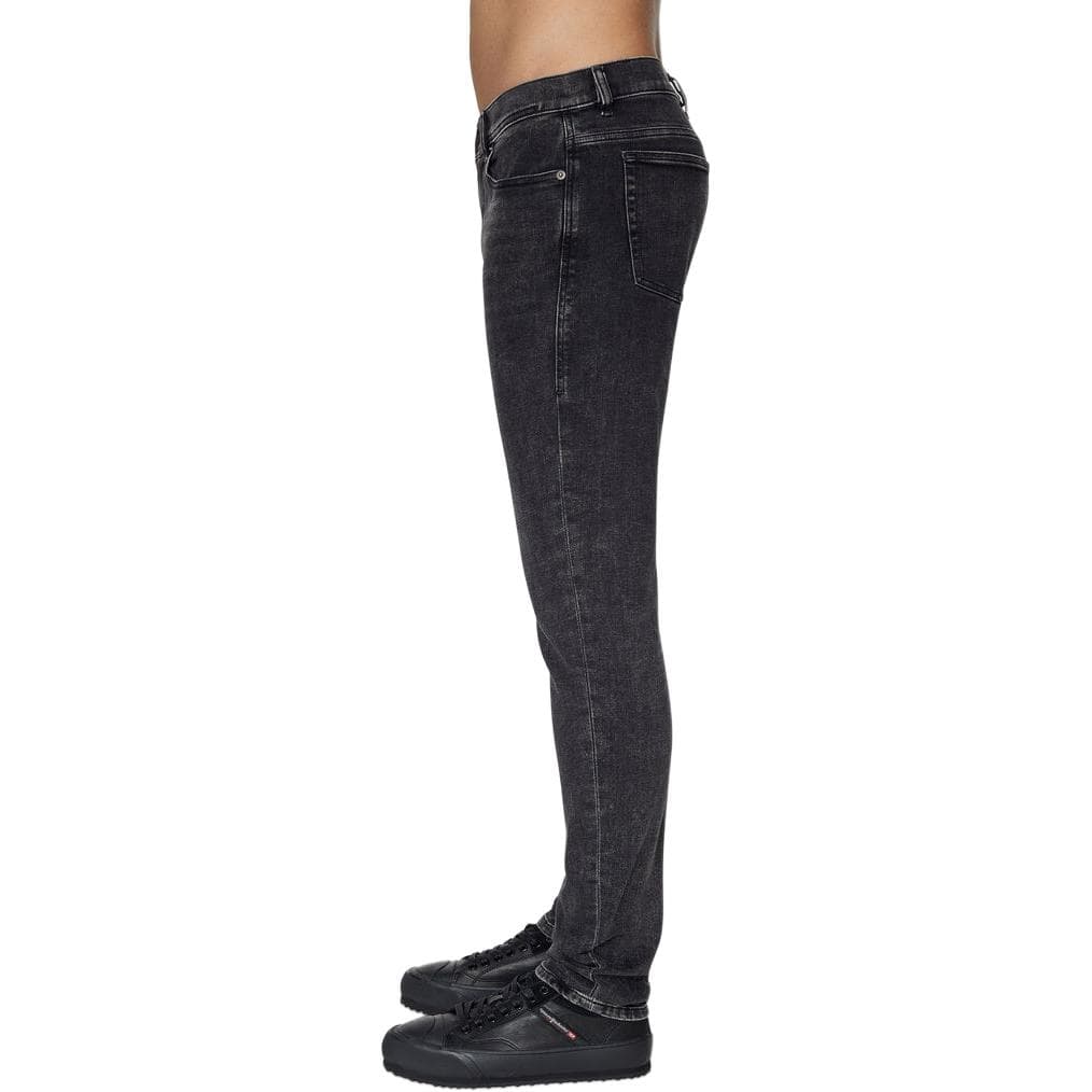 Штаны DIESEL FW22 Black Skinny Jeans — фото 5