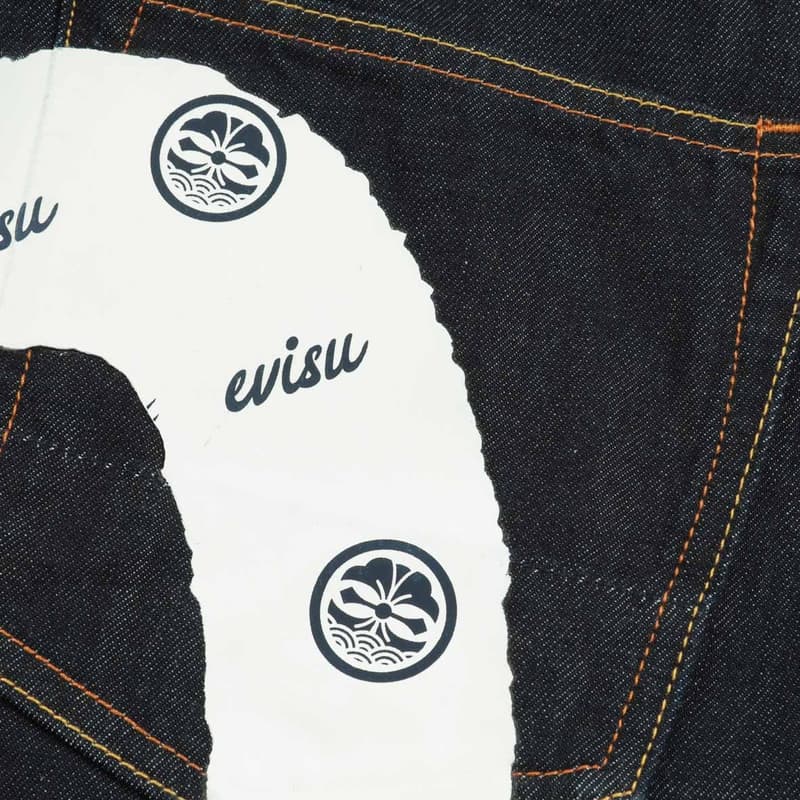 Штаны EVISU Denim Shorts — фото 5