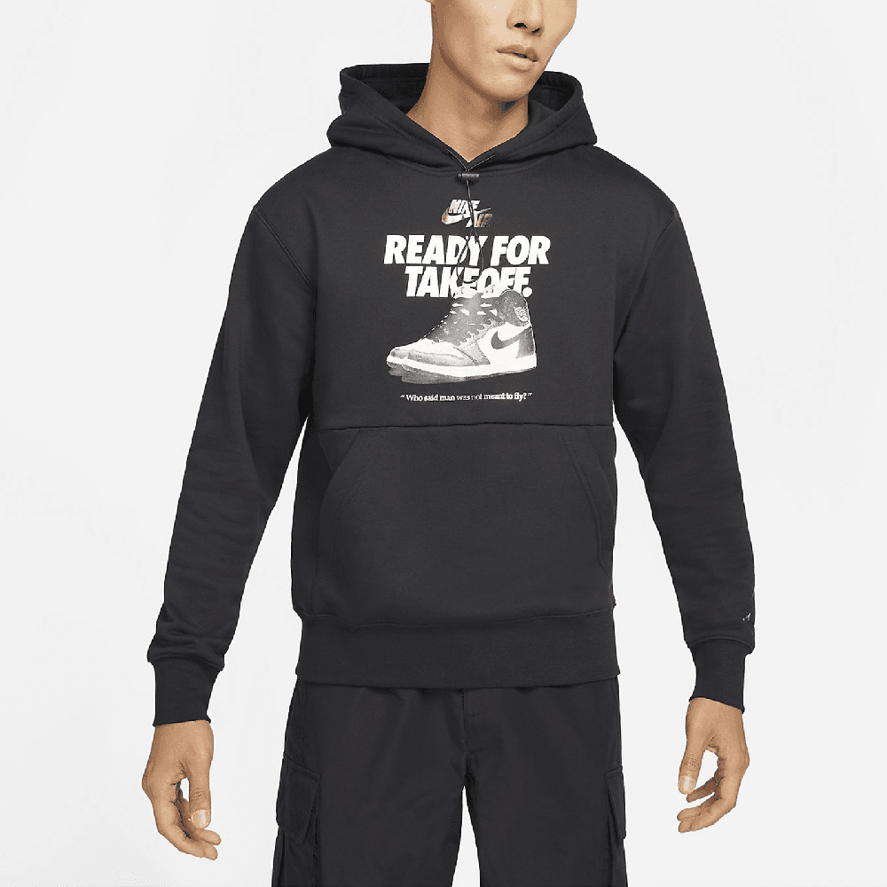 Худи Jordan Hoodie Black - изображение 3