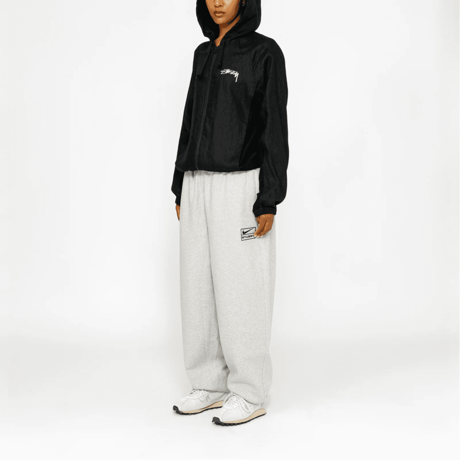 Куртка Nike x Stüssy SS24 Hoodie Black - изображение 5