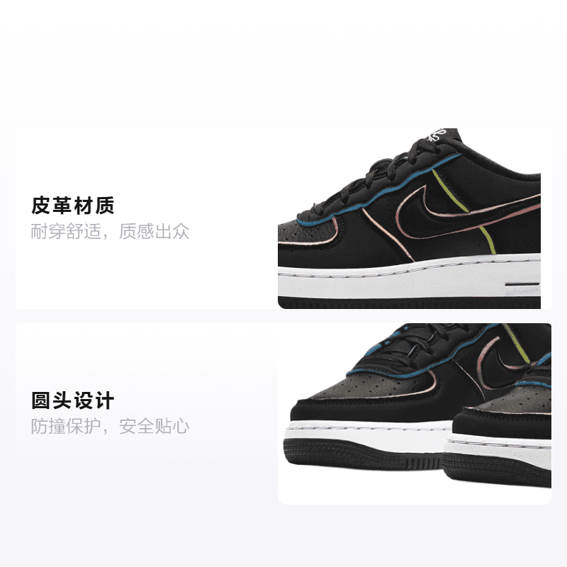 Кроссовки Nike Air Force 1 Low LV8 GS - изображение 2