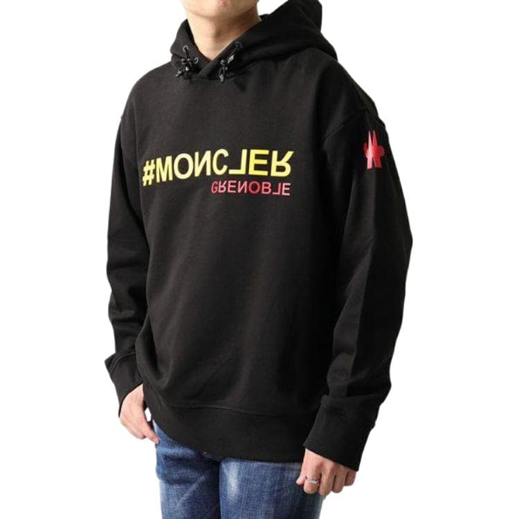 Худи Moncler Grenoble Hoodie Black - изображение 7