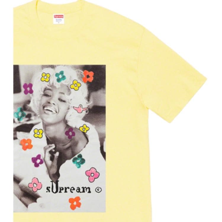 Футболка Supreme Naomi Tee Light Yellow - изображение 4