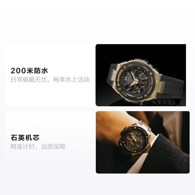Часы CASIO G-SHOCK GST-S300G-1A9 - изображение 2