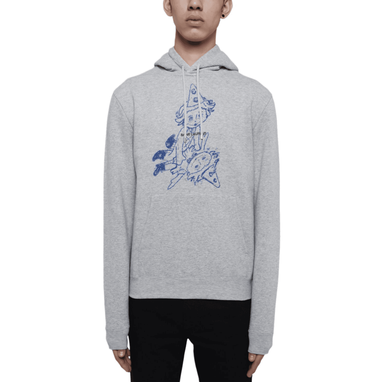 Худи SAINT LAURENT FW22 Hoodie — фото 3