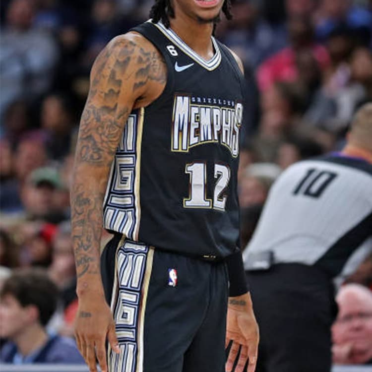 Баскетбольная майка Nike NBA Morant City Edition Jersey Black - изображение 3